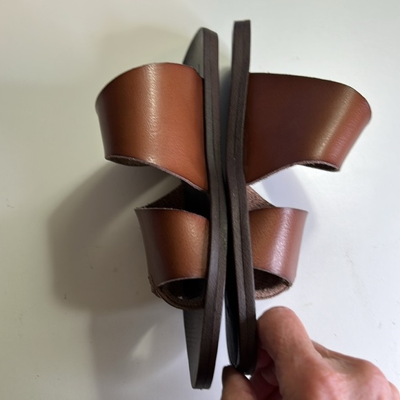 BLOWFISH MALIBU BROWN DOUBLE TOE STRAP SANDAL SIZE 8 - Picture 3 of 9